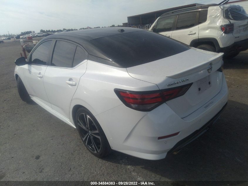 2021 NISSAN SENTRA SR VIN: 3N1AB8DV8MY304016