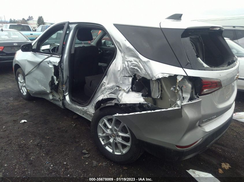 2022 CHEVROLET EQUINOX LT VIN: 3GNAXUEV6NL243454