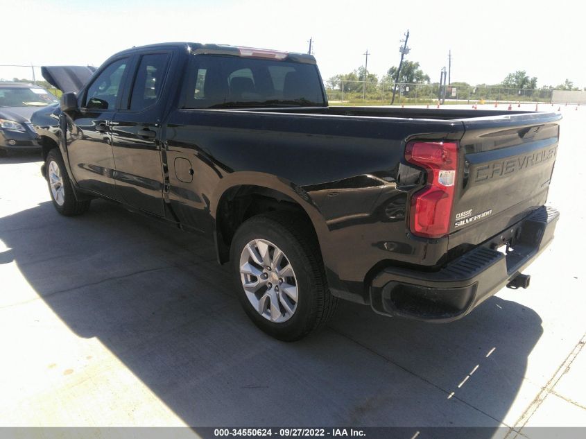 2021 CHEVROLET SILVERADO 1500 CUSTOM VIN: 1GCRWBEK4MZ279420