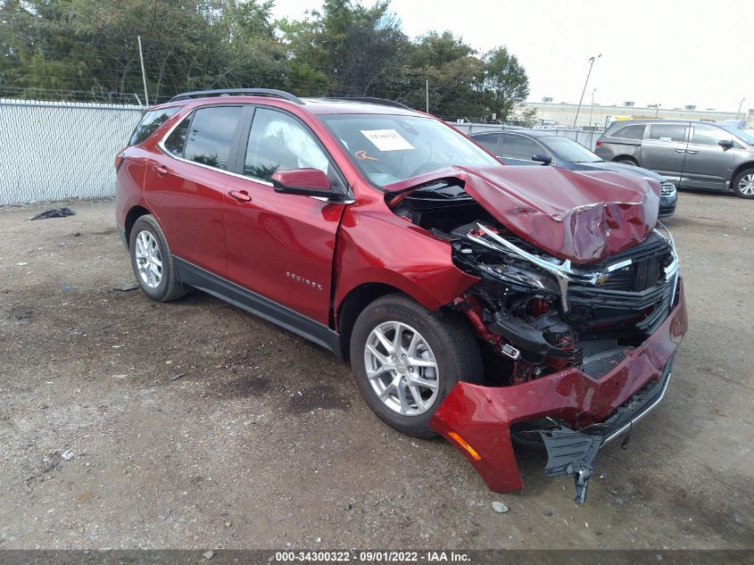 2022 CHEVROLET EQUINOX LT VIN: 3GNAXKEV5NL211406