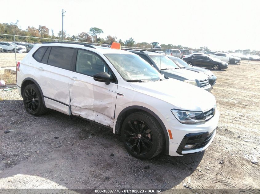 2021 VOLKSWAGEN TIGUAN SE/SE R-LINE BLACK/SEL VIN: 3VV3B7AX0MM095076