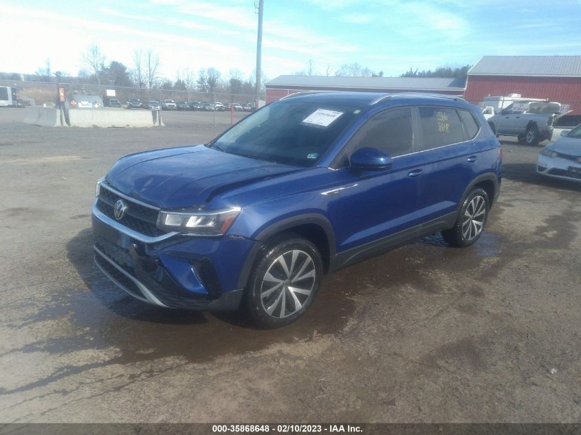 2022 VOLKSWAGEN TAOS SE VIN: 3VVWX7B28NM038384