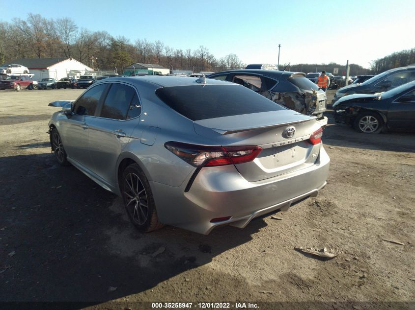 2021 TOYOTA CAMRY SE VIN: 4T1G11AK8MU548758