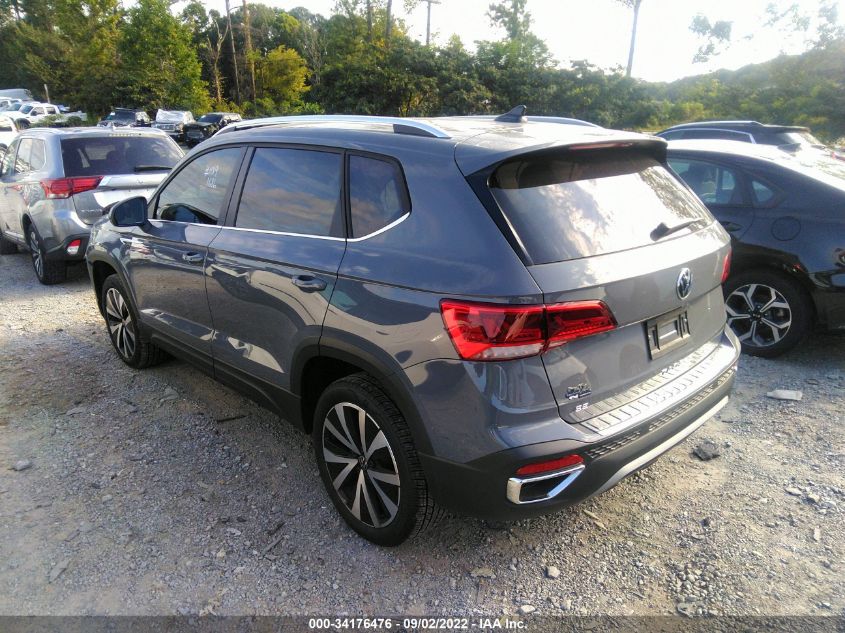 2022 VOLKSWAGEN TAOS SE VIN: 3VVRX7B20NM061686