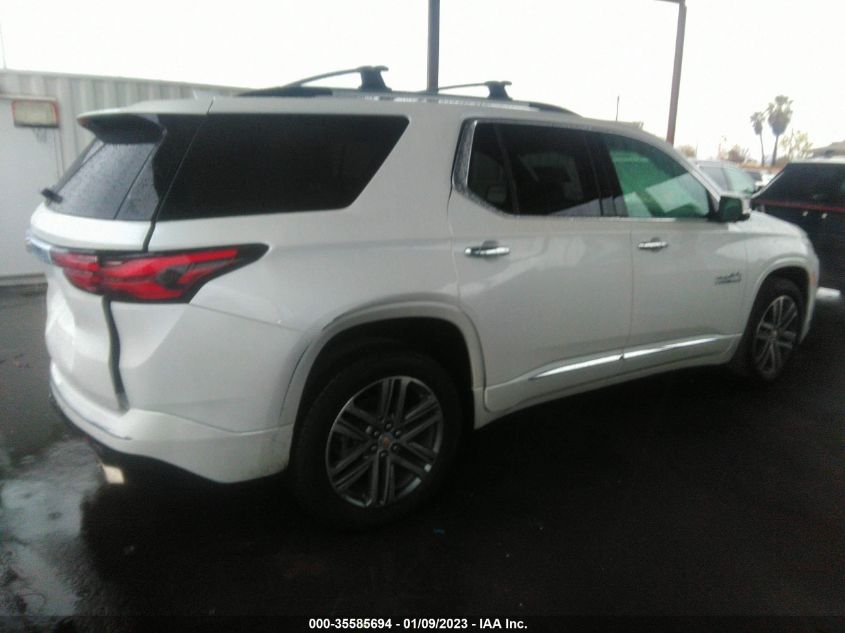 2022 CHEVROLET TRAVERSE HIGH COUNTRY VIN: 1GNEVNKW6NJ130752