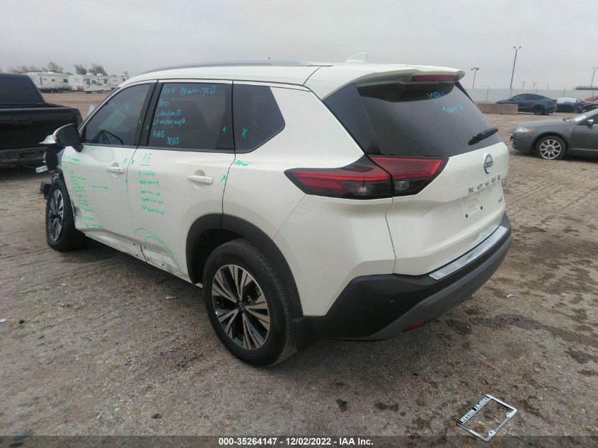 2022 NISSAN ROGUE SV VIN: 5N1BT3BA4NC730504