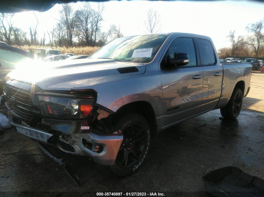 2021 RAM 1500 BIG HORN VIN: 1C6SRFBT7MN700686