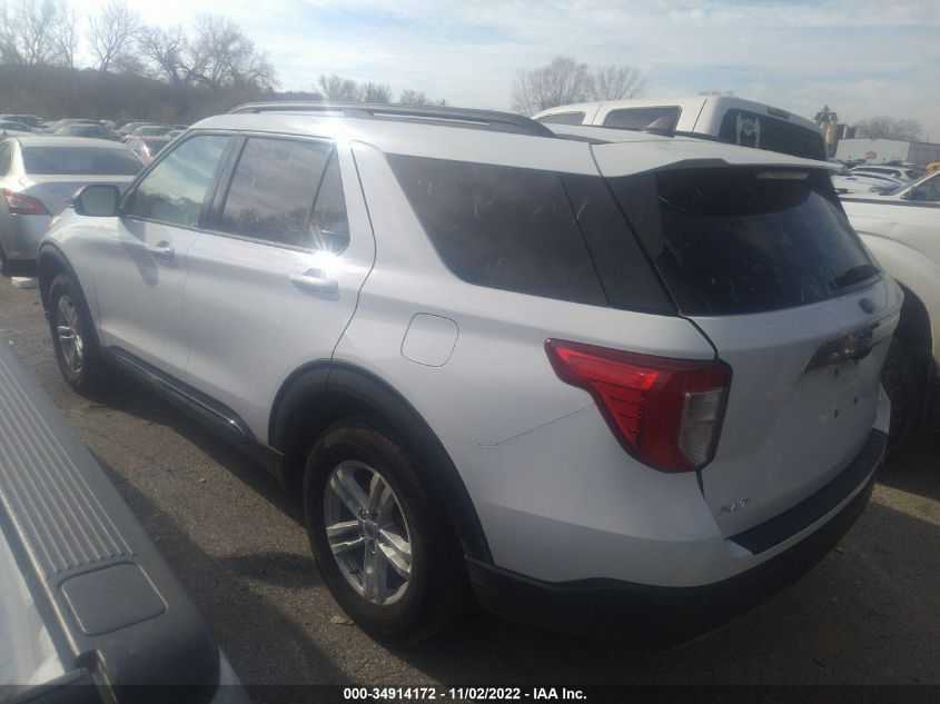 2022 FORD EXPLORER XLT VIN: 1FMSK8DH3NGA52038