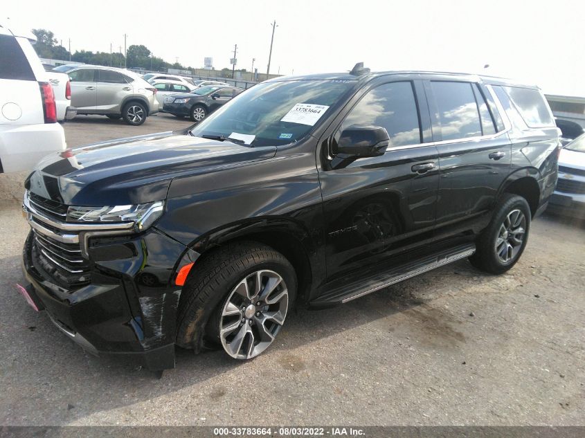 2022 CHEVROLET TAHOE LT VIN: 1GNSCNKD9NR246861