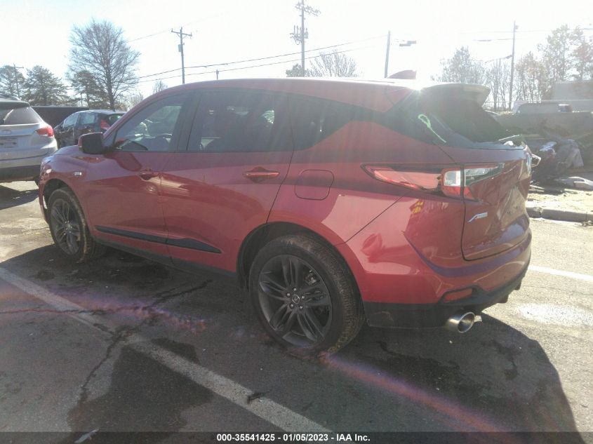 2021 ACURA RDX W/A-SPEC PACKAGE VIN: 5J8TC1H61ML021562