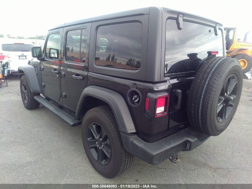 2022 JEEP WRANGLER UNLIMITED SPORT ALTITUDE VIN: 1C4HJXDG6NW264439