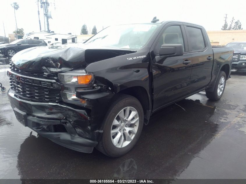 2022 CHEVROLET SILVERADO 1500 LTD CUSTOM VIN: 3GCPWBEK2NG101417