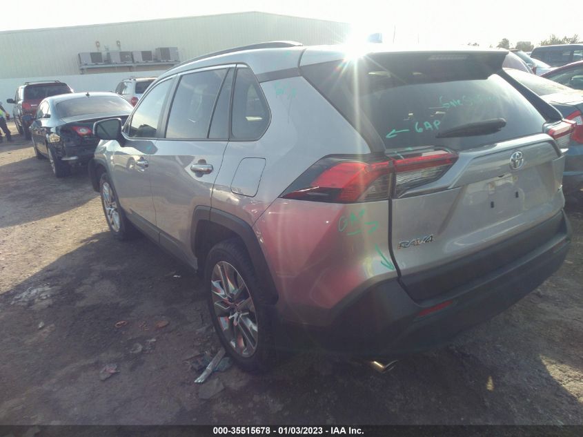 2021 TOYOTA RAV4 XLE PREMIUM VIN: JTMC1RFVXMD062683