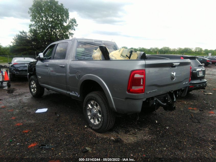 2021 RAM 2500 LARAMIE VIN: 3C6UR5FL8MG674766