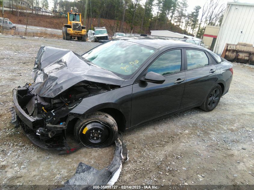 2022 HYUNDAI ELANTRA SEL VIN: 5NPLM4AG0NH078261