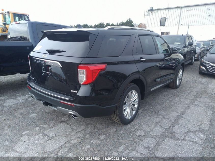 2022 FORD EXPLORER LIMITED VIN: 1FM5K8FW9NNA09344