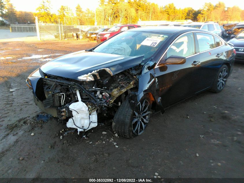 2021 CHEVROLET MALIBU RS VIN: 1G1ZG5ST6MF053983
