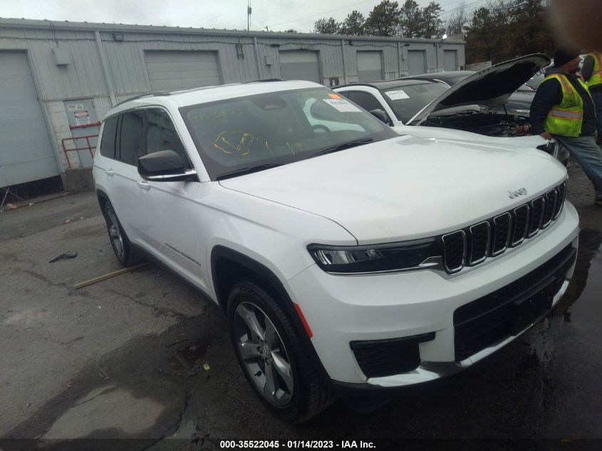 2022 JEEP GRAND CHEROKEE L LIMITED VIN: 1C4RJKBG9N8542474