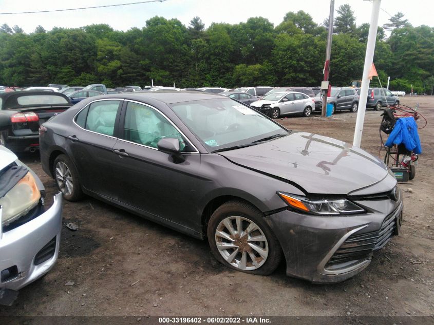 2022 TOYOTA CAMRY LE VIN: 4T1C11AK4NU648906