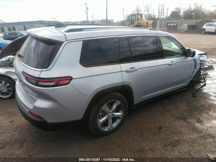 2021 JEEP GRAND CHEROKEE L LIMITED VIN: 1C4RJKBG5M8205945