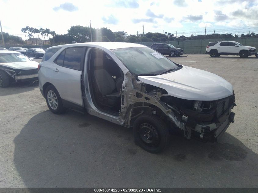 2022 CHEVROLET EQUINOX LS VIN: 3GNAXHEV0NS166335