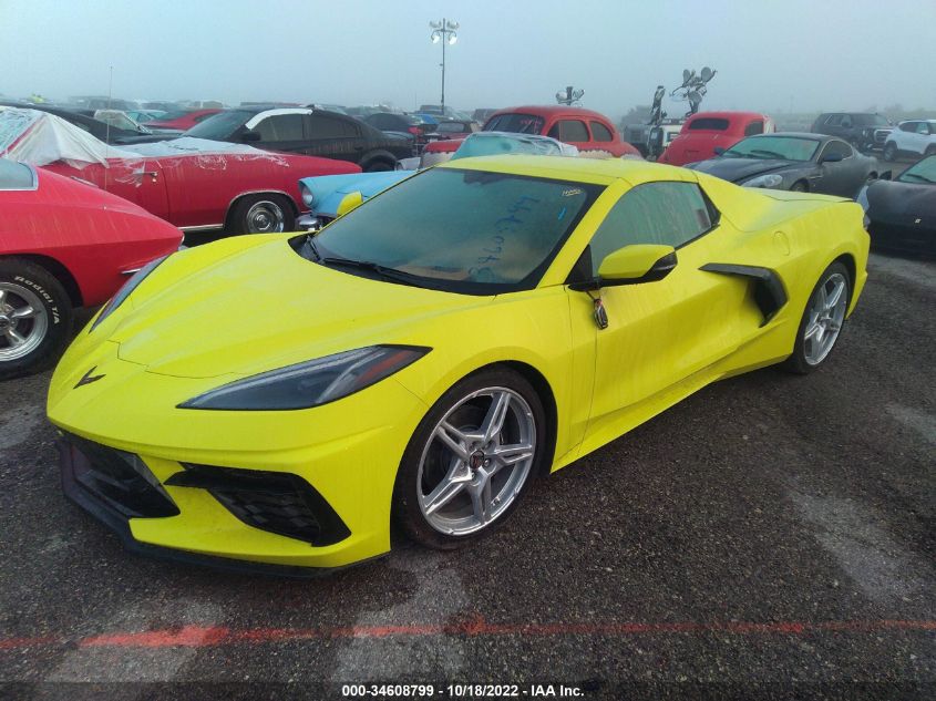 2021 CHEVROLET CORVETTE 3LT VIN: 1G1YC3D49M5113794