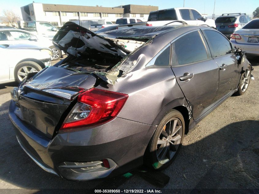 2020 HONDA CIVIC SEDAN EX VIN: 19XFC1F3XLE220637
