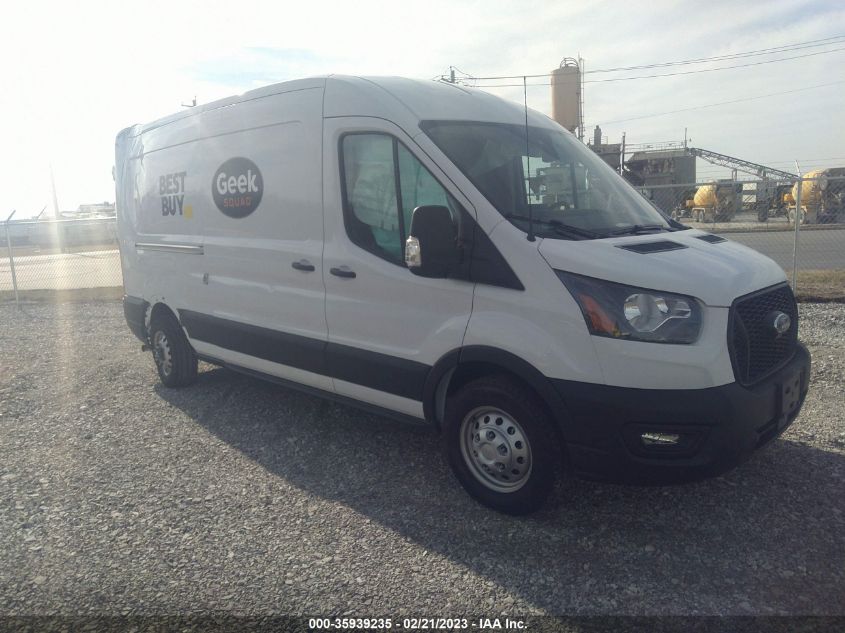 2022 FORD TRANSIT CARGO VAN VIN: 1FTBR1C88NKA78611