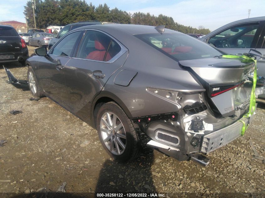 2021 LEXUS IS IS 350 F SPORT VIN: JTHGZ1E22M5021637