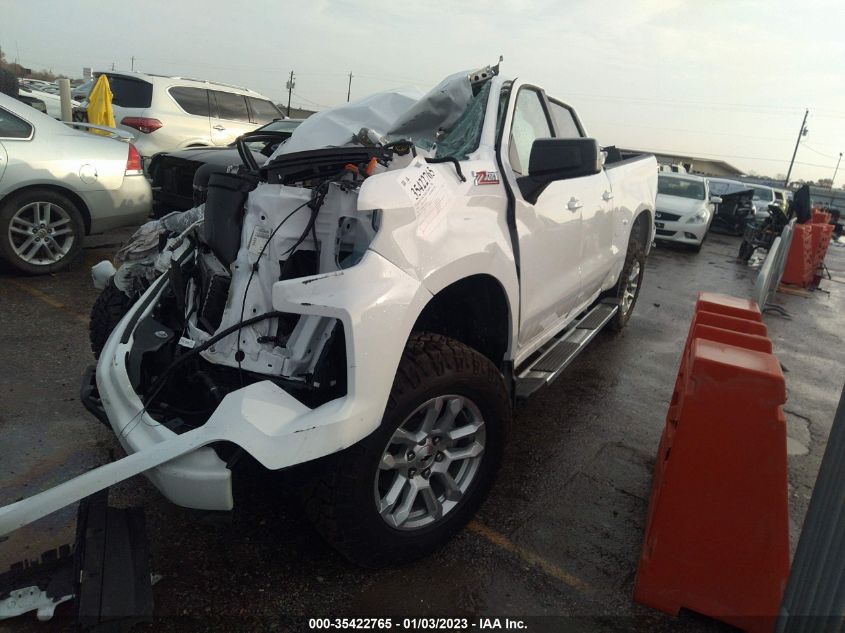 2022 CHEVROLET SILVERADO 1500 RST VIN: 3GCUDEET3NG665130