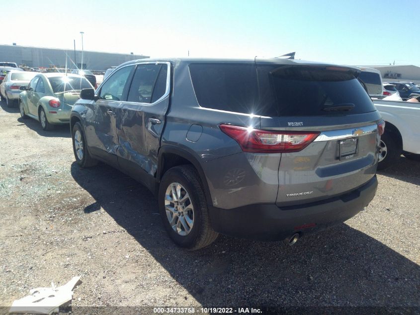 2021 CHEVROLET TRAVERSE LS VIN: 1GNERFKW2MJ126108