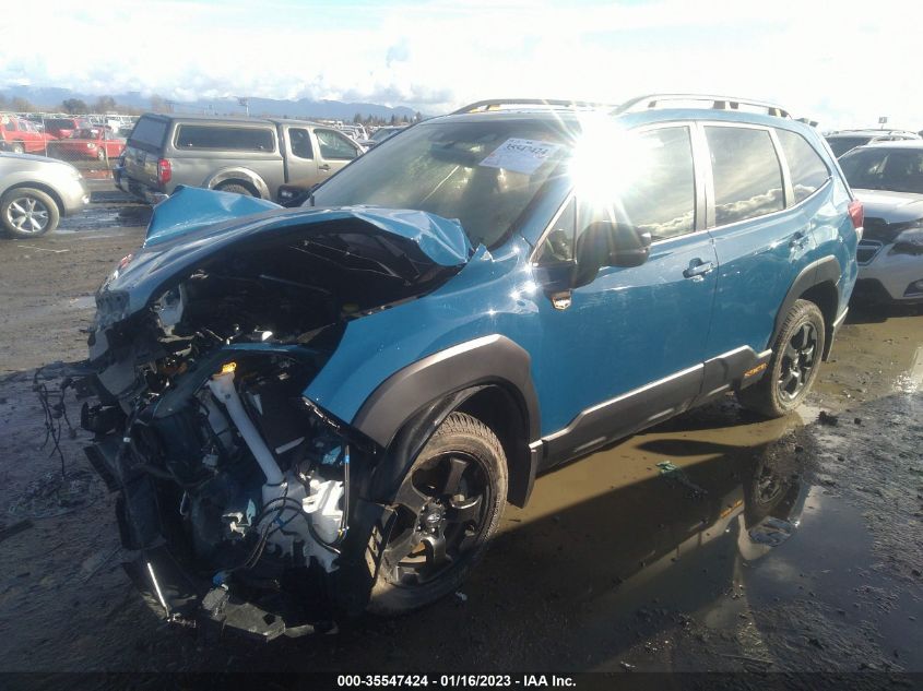 2022 SUBARU FORESTER WILDERNESS VIN: JF2SKAMC8NH505274