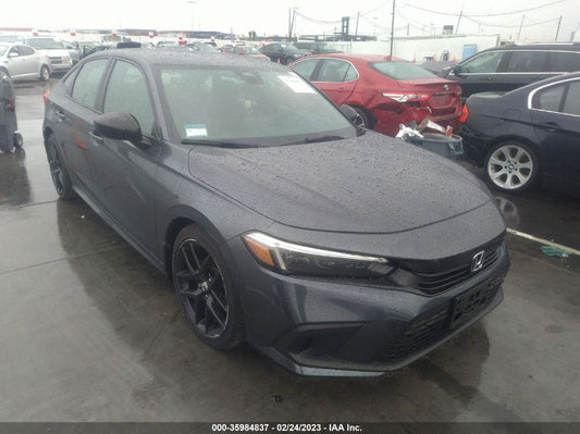 2022 HONDA CIVIC SEDAN SPORT VIN: 2HGFE2F50NH568151