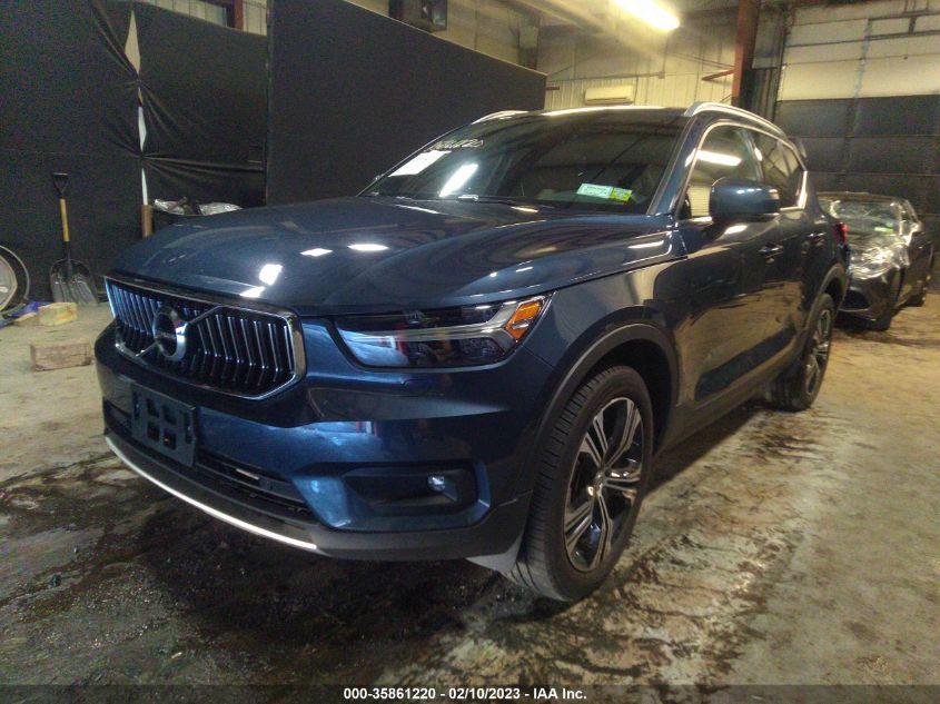 2022 VOLVO XC40 INSCRIPTION VIN: YV4162UL7N2661245