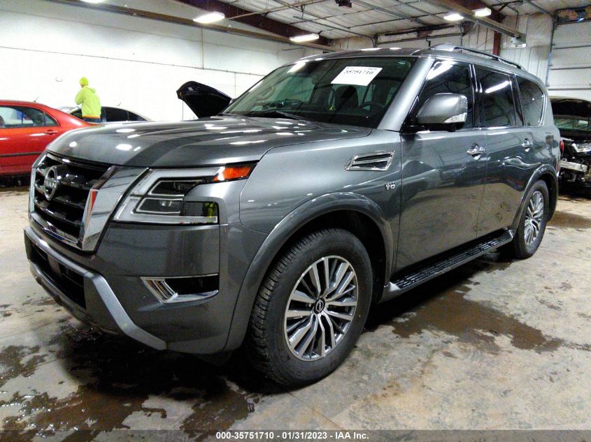 2021 NISSAN ARMADA SL VIN: JN8AY2BA5M9370641