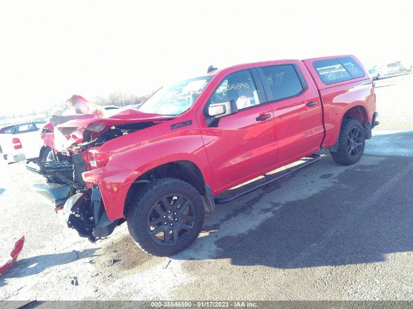 2021 CHEVROLET SILVERADO 1500 CUSTOM TRAIL BOSS VIN: 1GCPYCEL7MZ290525