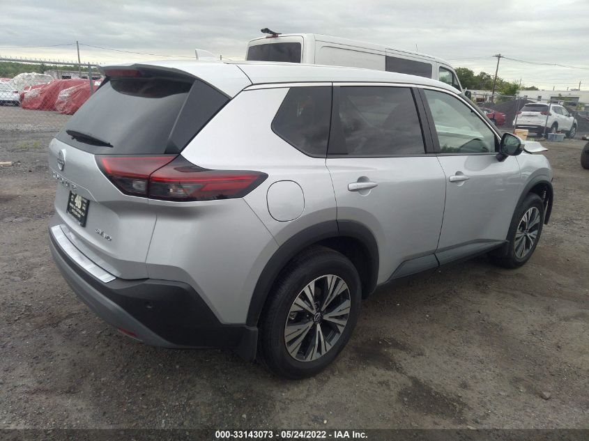 2022 NISSAN ROGUE SV VIN: 5N1BT3BBXNC673931