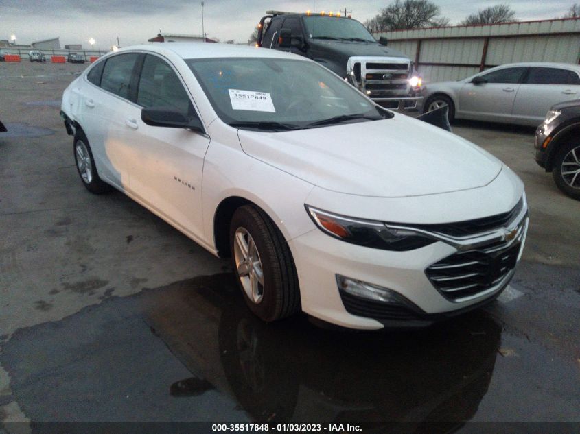 2022 CHEVROLET MALIBU LS VIN: 1G1ZB5ST2NF208755