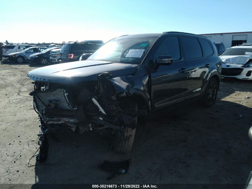 2022 KIA TELLURIDE SX VIN: 5XYP5DHC1NG271169