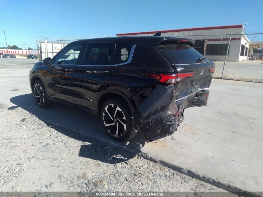 2022 MITSUBISHI OUTLANDER ES VIN: JA4J3TA87NZ082503