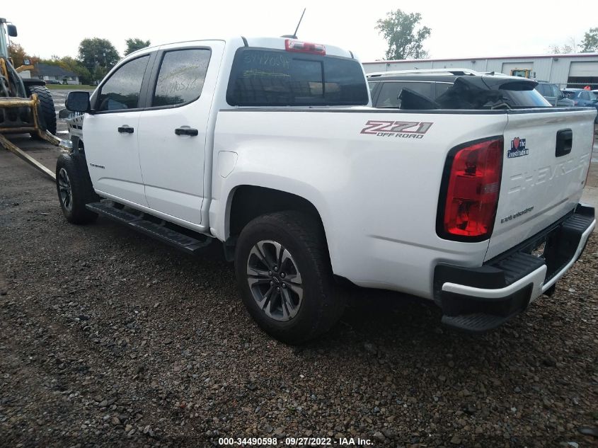 2021 CHEVROLET COLORADO 4WD Z71 VIN: 1GCGTDEN6M1100878