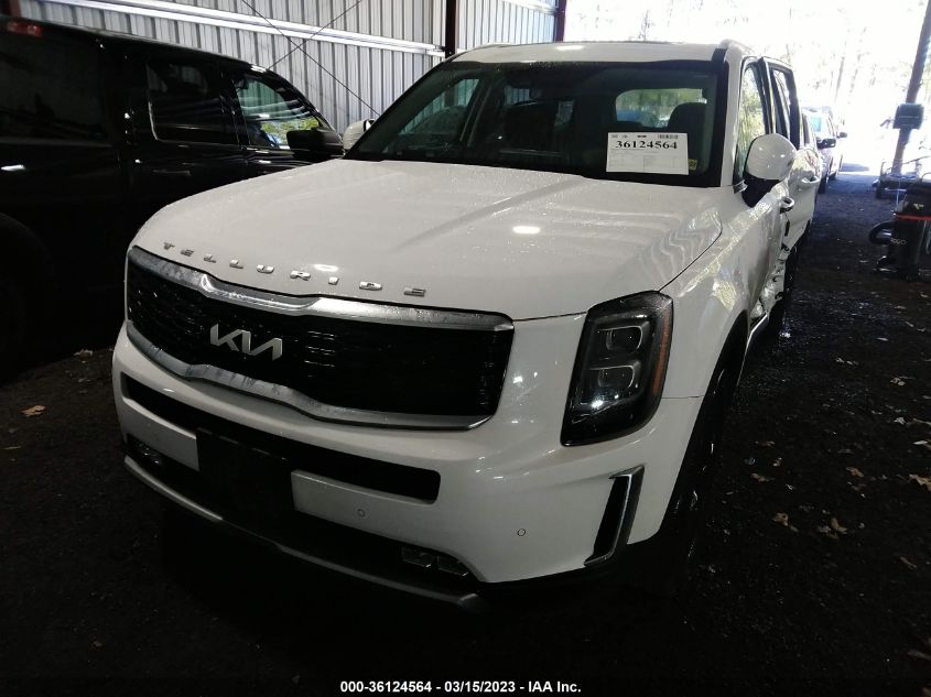 2022 KIA TELLURIDE SX VIN: 5XYP5DHC7NG205760
