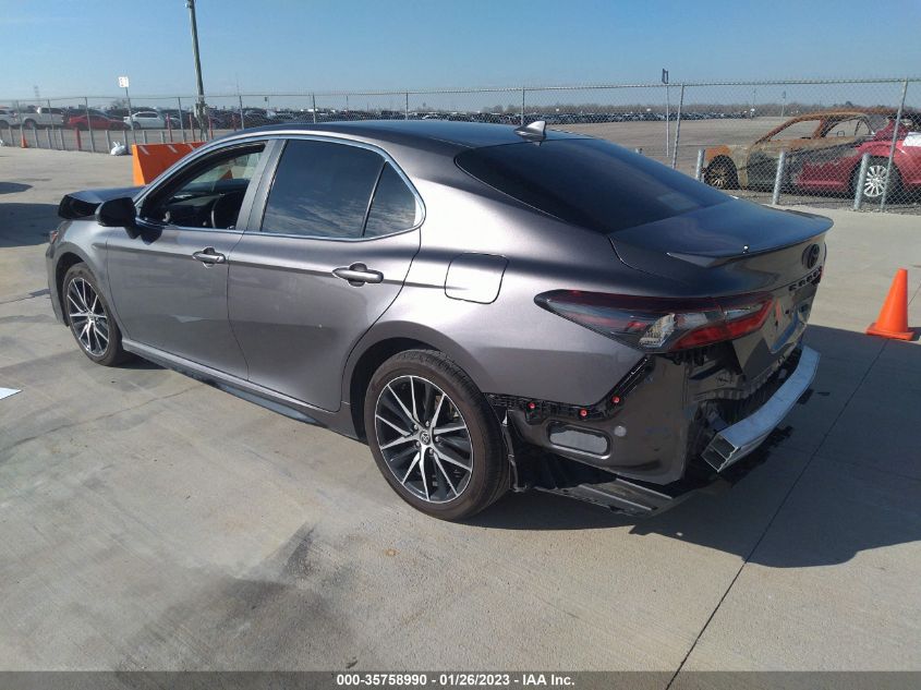 2022 TOYOTA CAMRY SE VIN: 4T1G11AK5NU704451