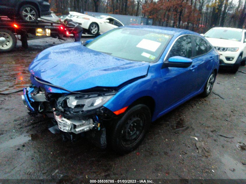 2021 HONDA CIVIC SEDAN LX VIN: 2HGFC2F60MH523532