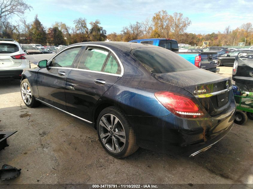 2021 MERCEDES-BENZ C-CLASS C 300 VIN: W1KWF8EB2MR651946