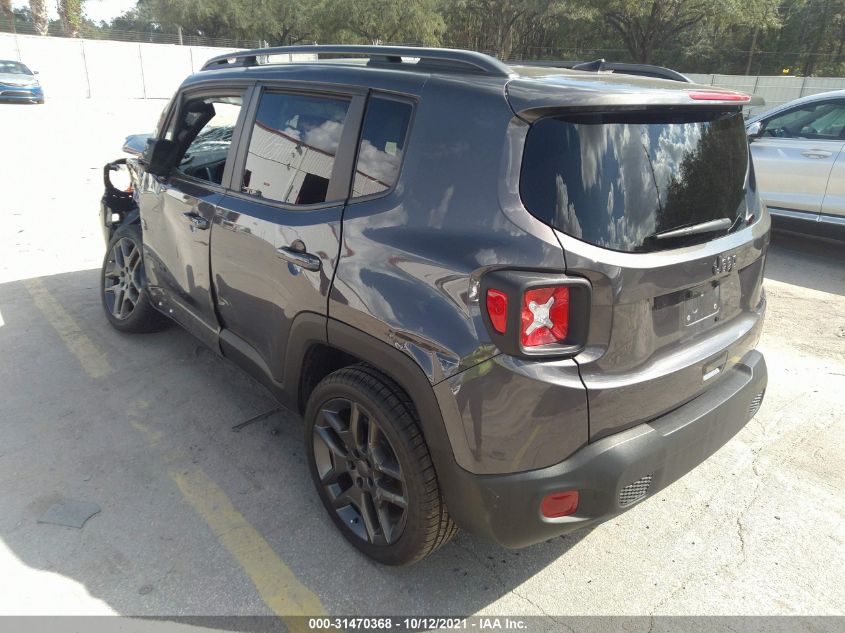 2021 JEEP RENEGADE LATITUDE VIN: ZACNJCBB0MPM68312