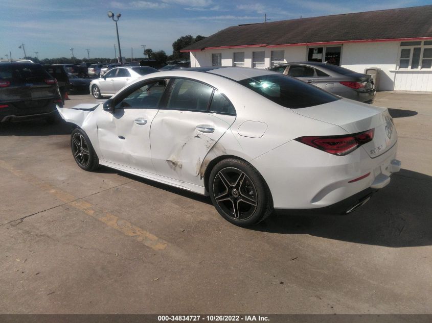 2022 MERCEDES-BENZ CLA CLA 250 VIN: W1K5J4GB3NN299517