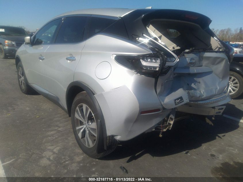2021 NISSAN MURANO S VIN: 5N1AZ2AJ1MC113601