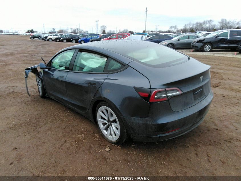 2023 TESLA MODEL 3 VIN: 5YJ3E1EA3PF382901