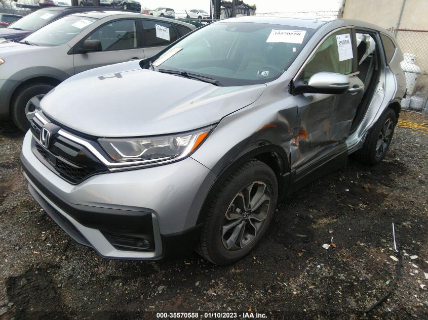2021 HONDA CR-V EX VIN: 2HKRW2H59MH680121